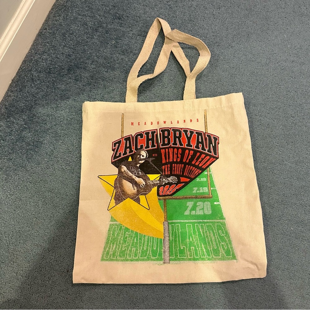 Zach Bryan Meadowlands Tote Bag